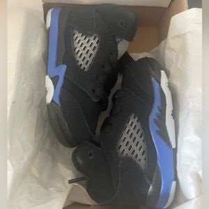 Jordan 5 Retro baby shoes 3C Racer Blue